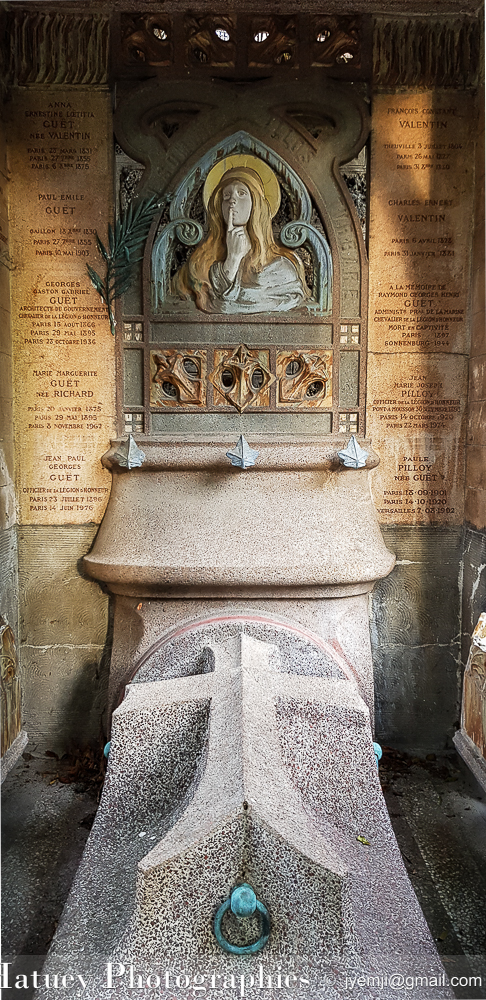 Paris, Cimetiere du Pere Lachaise , Photographies de Paris, Cemetery, Cimetiere du Pere Lachaise , Photographies de la tombe de la Famille GUËT "©Hatuey Photographies" par "©Hatuey Photographies"