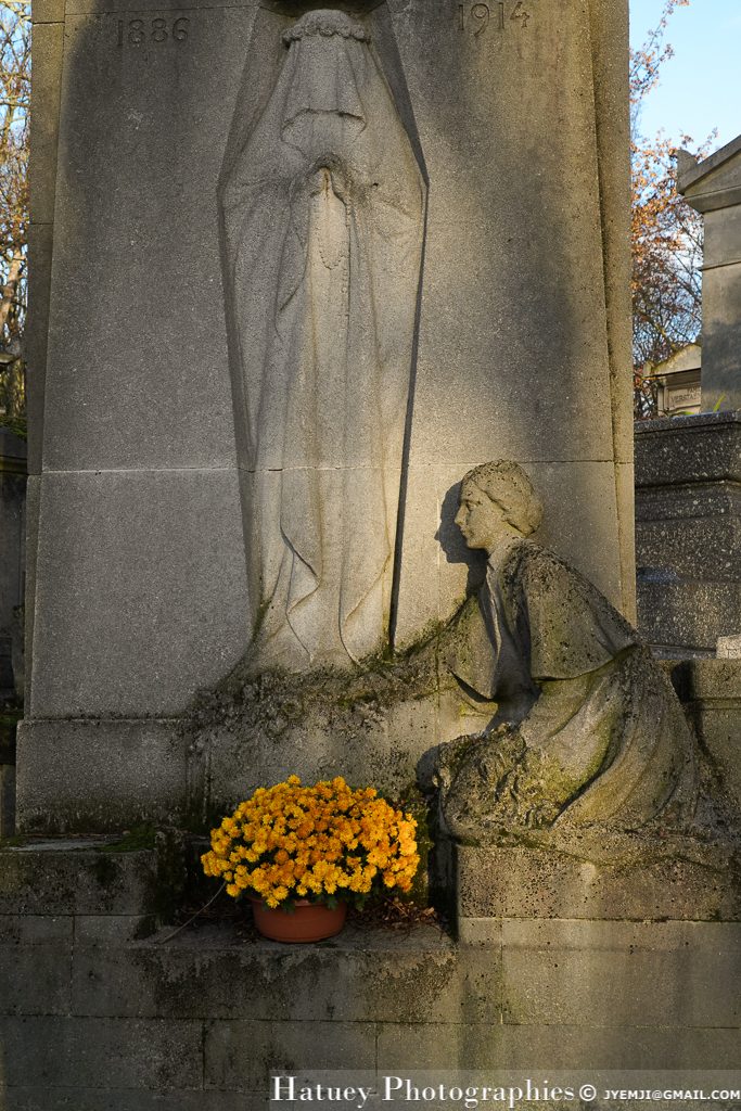 Paris, Cimetiere du Pere Lachaise , Photographies de Paris, Cemetery Graveyard Cementerio Cimitero Friedhof , Cimetiere du Pere Lachaise , Photographies de la tombe de Marie BUCELLE (1888-1914) par "©Hatuey Photographies