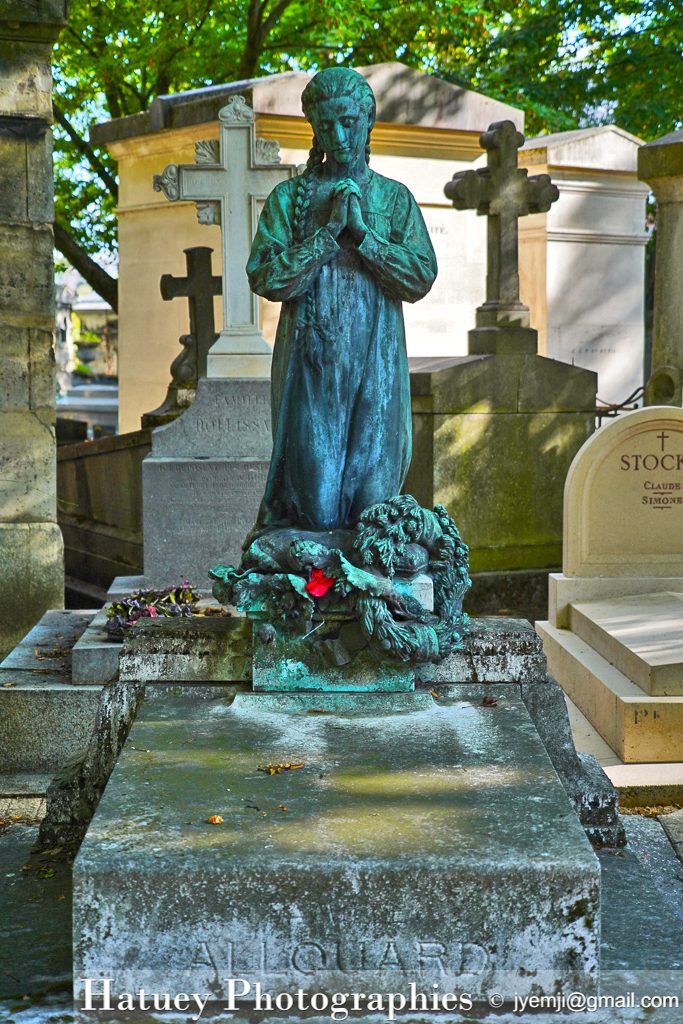 Paris, Cimetiere du Pere Lachaise , Photographies de Paris, Cemetery Graveyard Cementerio Cimitero Friedhof , Cimetiere du Pere Lachaise , Photographies de la tombe de Henri Emile ALLOUARD (1844-1929) par "©Hatuey Photographies