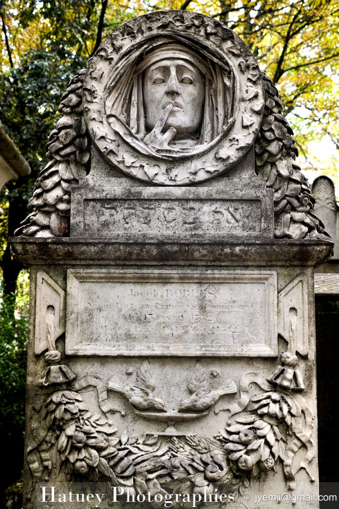 Paris, Cimetiere du Pere Lachaise , Photographies de Paris, Cemetery Graveyard Cementerio Cimitero Friedhof , Cimetiere du Pere Lachaise , Photographies de la tombe de Roblès Jacob (1782-1842) par "©Hatuey Photographies