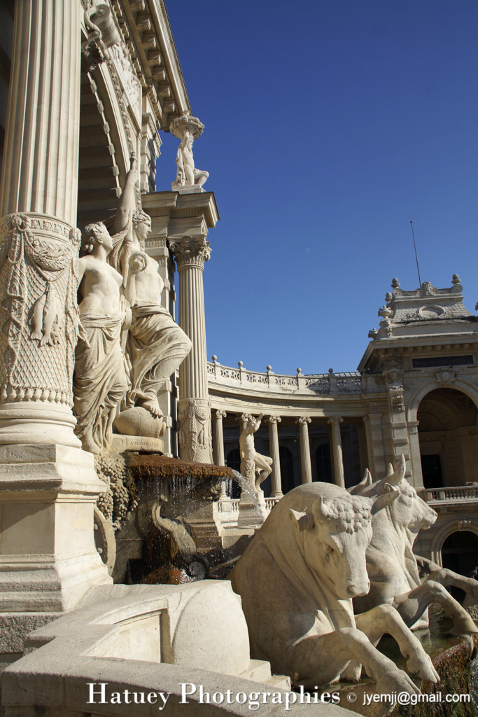 Fontaine, France, Marseille, Palais Longchamp, ©Hatuey Photographies