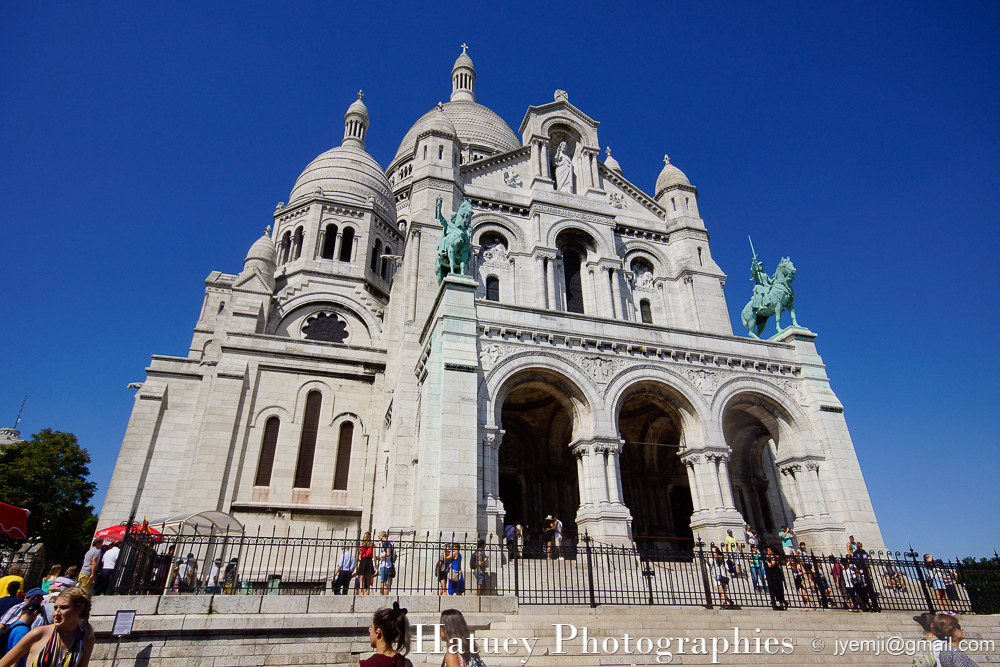 Paris, Photographies de Montmartre - Basilique du Sacré Coeur par © Hatuey Photographies © jyemji@gmail.com