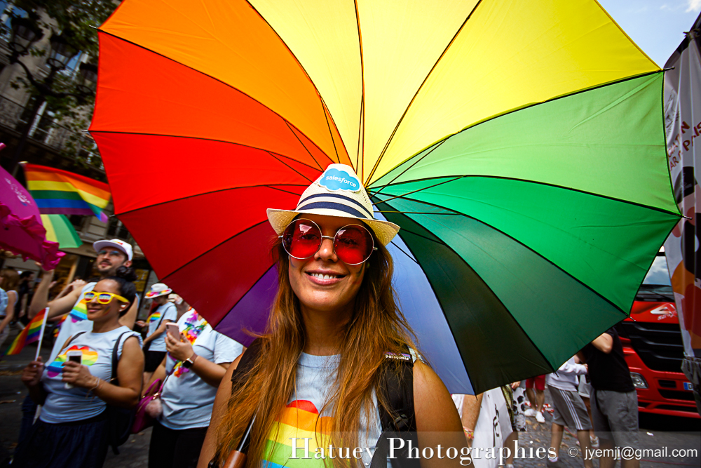 Photographies de la Gay Pride Paris 2018, mot d'ordre: "Les discriminations au tapis, dans le sport comme dans nos vies" par © Hatuey Photographies © jyemji@gmail.com