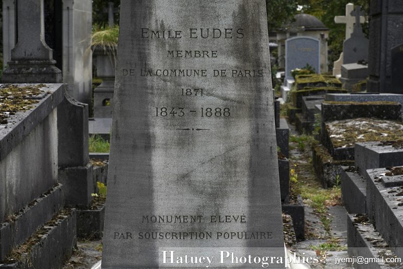 Paris, Photographies du Cimetiere du Pere Lachaise à Paris ©Hatuey Photographies Art Funéraire, bronze, buste, Cemetery, CemeteryPhotography, Cimetière, Cimetière du Père-Lachaise, cimitero, Commune de Paris, Division 91, EUDES Emile, France, Friedhof, graveyard, Illustration, Leader blanquiste, Membre de la Commune de Paris, Membre du Comité Central et Général de la Commune de Paris, Noël Tony (Sculpteur), Paris, Père-Lachaise, PereLachaisePhotographie, Photo Cimetière du Père-Lachaise, Rue:Avenue Transversale N° 2, Sculpteurs