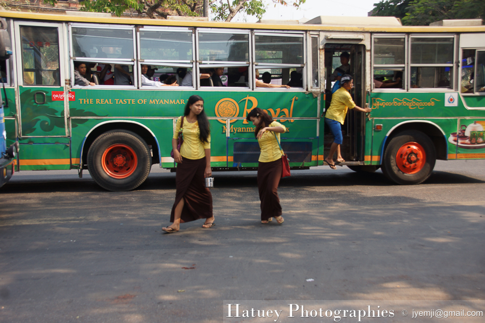 Yangon- Myanmar Transports by ©Hatuey Photographies
