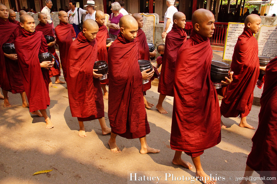 Asie, Hatuey Photographies, Mandalay, Myanmar, Photographies, Mandalay, Mahar Gandar Yone Monastery by © Hatuey Photographies