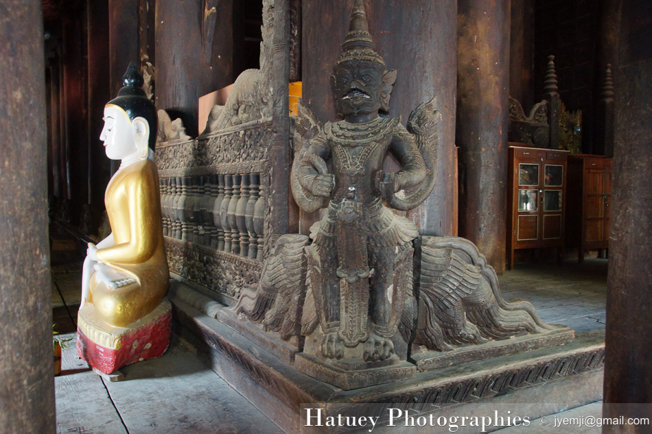 Asie, Myanmar,Bagaya Kyaung, Ava, Photographies, by © Hatuey Photographies
