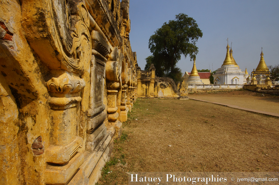 Asie, Myanmar,Monastere Maha Aungmye Bonzan, Ava, Photographies, by © Hatuey Photographies
