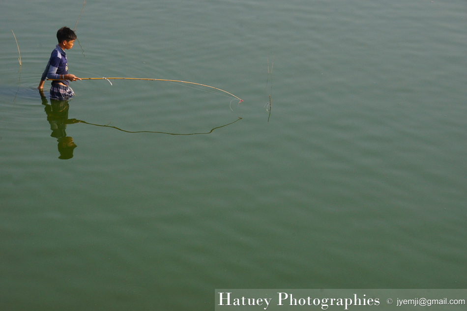 Asie, Myanmar,U BEIN Bridge,Amarapura, Taung Tha Man Lake, Mandalay, Photographies, by © Hatuey Photographies